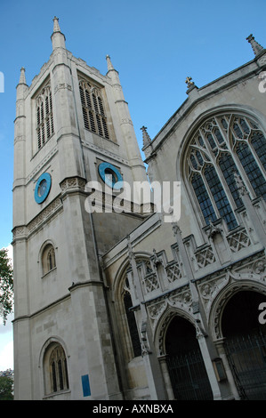 Saint Margaret's anglican church next to Westminster Abbey on Parliament Square in London, UK Stock Photo