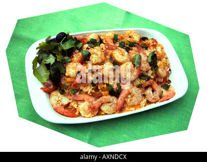 Locrio Dominican Republic rice dish Stock Photo