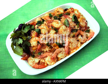 Locrio Dominican Republic rice dish Stock Photo