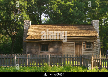 Usa Illinois Lincoln S New Salem State Historic Site Stock Photo