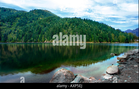 Lake of the Woods  Lake near Hope in British Columbia, Canada. Stock Photo