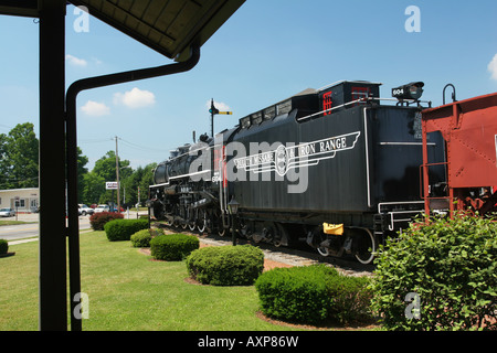 Greenville Railroad Park and Museum Greenville Pennsylvania Stock Photo