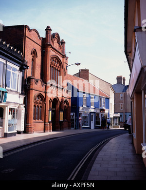 Cromer town centre shops Norfolk England UK GB EU Europe Stock Photo ...