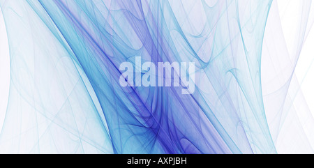 Very detailed and abstract silky curved background Stock Photo