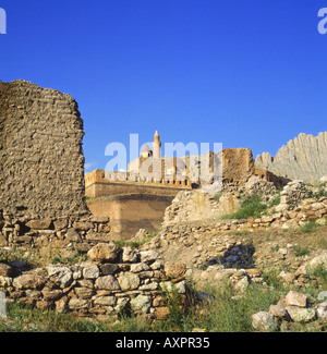 Turkey eastern Ishak pasha palace sarayi dogubeyazit agri province Stock Photo