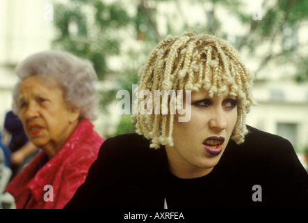 Hazel O'Connor British film actress star of Breaking Glass directed by Brian Gibson. Punk singer, Cannes Film Festival France 1980 1980s HOMER SYKES Stock Photo