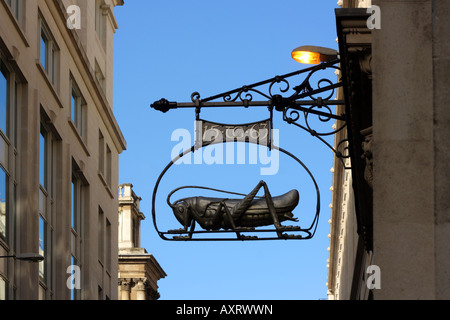 LONDON, UK - MARCH 07, 2008:  Commemorative trade sign in Gresham Street Stock Photo