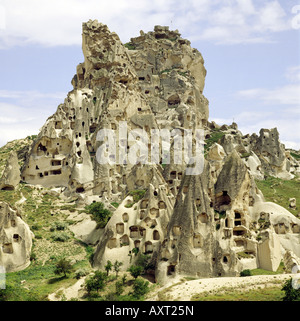 geography / travel, Turkey, Goereme, landscape, landscapes with tufa rocks, Cappadocia, , Stock Photo