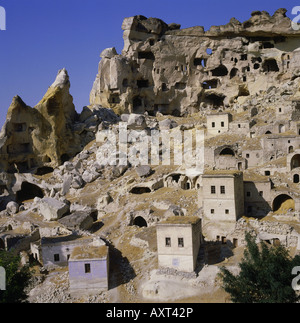 geography / travel, Turkey, Goreme, landscapes, tufa, tuff, landscape, stone, rocks, Goereme, UNESCO, World Heritage Site, cave, Stock Photo