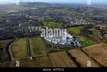 Edinburgh Bio Quarter EBQ at Little France in Edinburgh including the Edinburgh Royal Infirmary Hospital Stock Photo