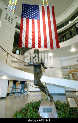 pro football hall of fame in canton Ohio oh Stock Photo