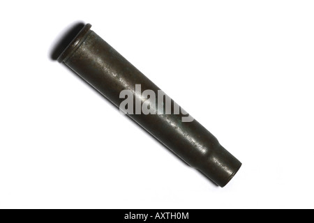 Gun, money and shell casings on wooden background. Crime scene Stock ...