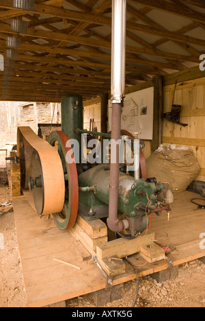 Antique Cotton Gin at Hagood Grist Mill Pickens South Carolina USA Stock Photo