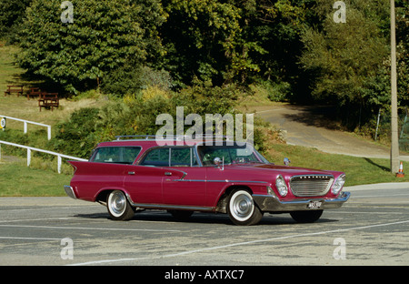 Chrysler Newport Town & Country Station Wagon of 1961 Stock Photo