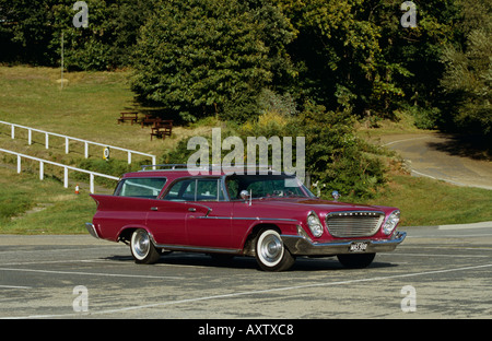 Chrysler Newport Town & Country Station Wagon of 1961 Stock Photo