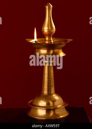 Nilavilakku traditional lamp kerala hi-res stock photography and images -  Alamy