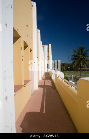 The Cuartel Moncada, the  Moncada Barracks in Santiago de Cuba .Site of an attack on July 26th 1953 by Fidel Castro Stock Photo