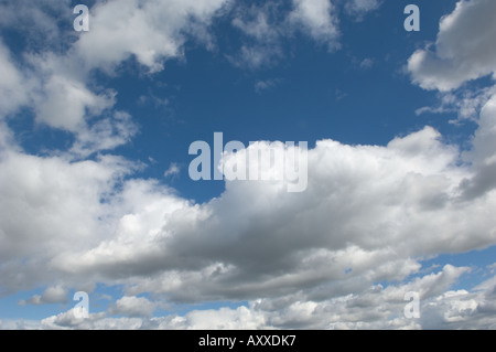 Clouds and Blue Sky Stock Photo