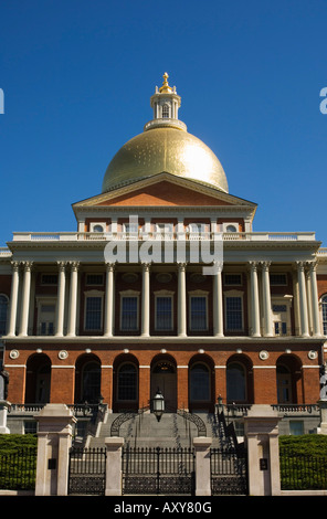 Massachusetts State House golden dome photo 1