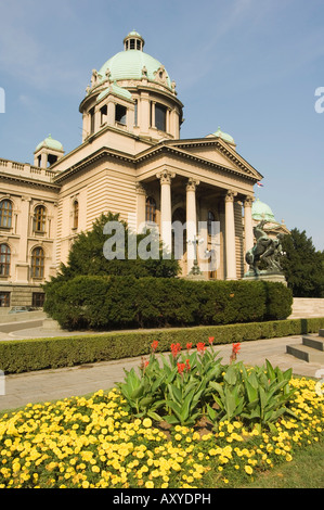 Federal Parliament Building, Belgrade, Serbia, Europe Stock Photo