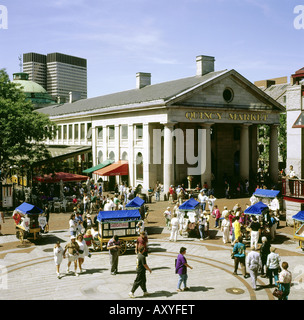geography / travel, USA, Massachusetts, Boston, Quincy Market, Stock Photo