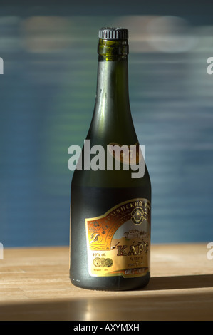 Armenian Cognac Bottle Stock Photo - Alamy