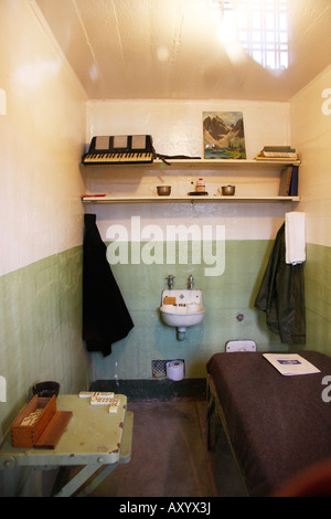 Solitary Confinement Prison cells on D-Block Alcatraz, San Francisco ...