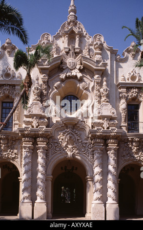 San Diego, Balboa Park, Span. maurische Architektur Stock Photo