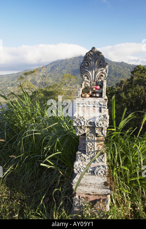 Shrine At Danau Buyan, Bali Stock Photo