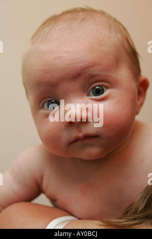 7 week old baby Stock Photo