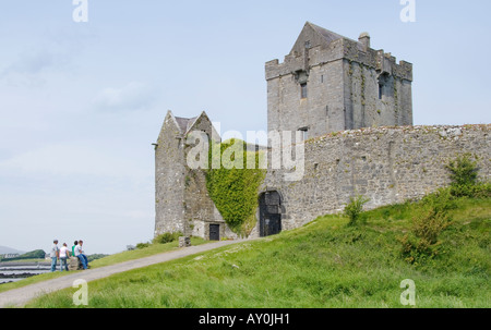 Ireland County Galway Kinvarra Dunguaire Castle Stock Photo