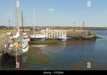 Ireland County Galway Kinvarra Harbour Stock Photo