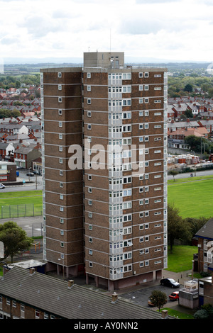 An aerial view of Blackpool Tower in Lancashire, UK Stock Photo - Alamy