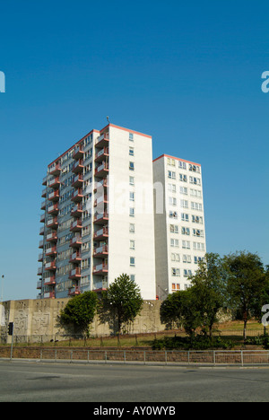 Knowsley Heights in Huyton Liverpool, Merseyside. Stock Photo