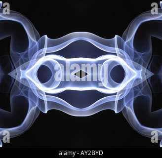 kaleidoscope kaleidoscopic art arty design pattern form structure motif colour color horizontal black gothic detail illustration Stock Photo