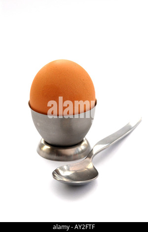 Egg boiled egg breakfast Stock Photo