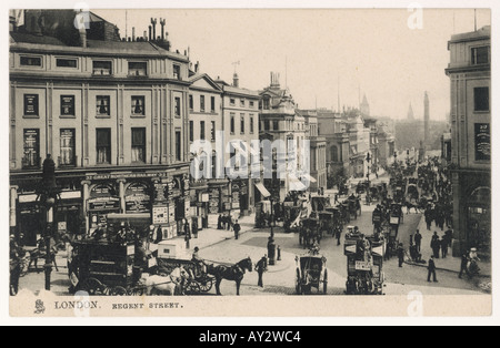 England London Regent St Stock Photo