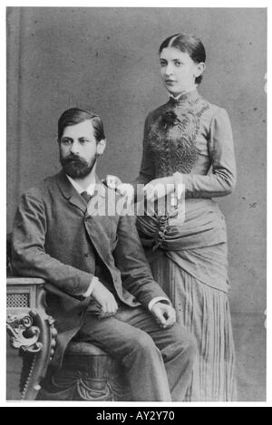 Sigmund Freud with His Wife Martha, 1885 Stock Photo - Alamy