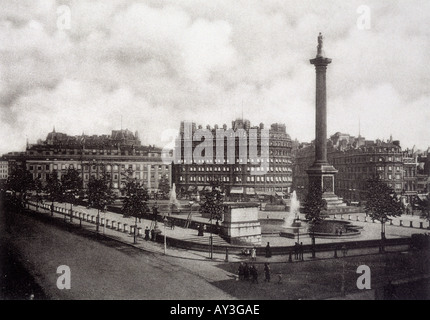 Trafalgar Sq Photo 1890 Stock Photo