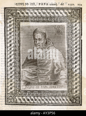 Pope Julius Iii Stock Photo