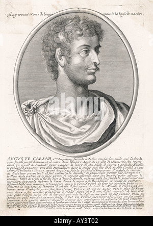 Augustus Emperor Anon Stock Photo