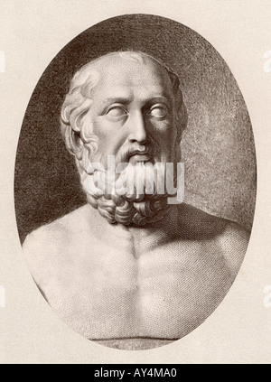 Plato Uffizi Bust Stock Photo