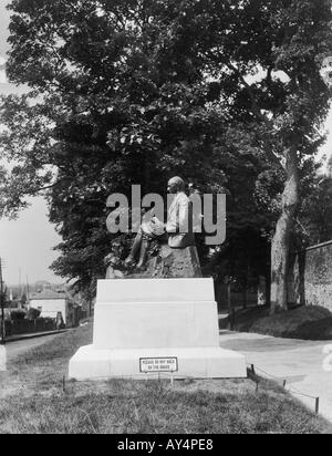 Thomas Hardy Memorial Stock Photo