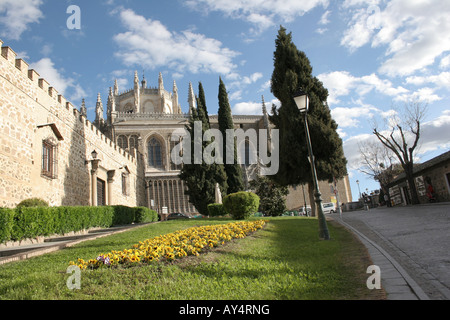 The Monasterio de San Juan de los Reyes in Toledo Spain. Stock Photo