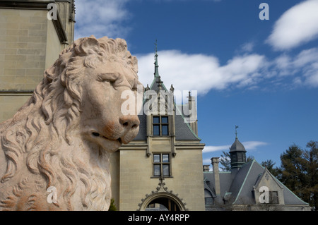 Architectural Details of Biltmore Estate in Asheville, North Carolina, USA. Stock Photo