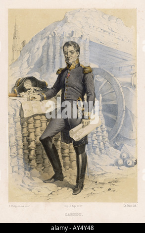 LAZARE CARNOT (1753-1823) French revolutionary and politician Stock ...