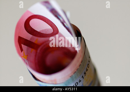 EURO BANKNOTES Stock Photo