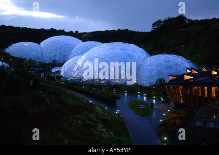 Cornwall Bodelva Ecodome the Eden Project Stock Photo