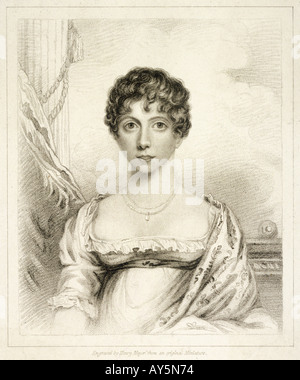 Lady Caroline Lamb Meyer Stock Photo