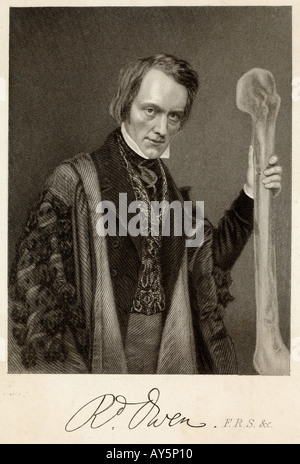 Sir Richard Owen Stock Photo